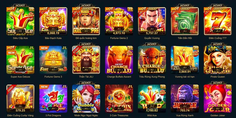 Các game slot mới nhất tại nổ hũ Alo789